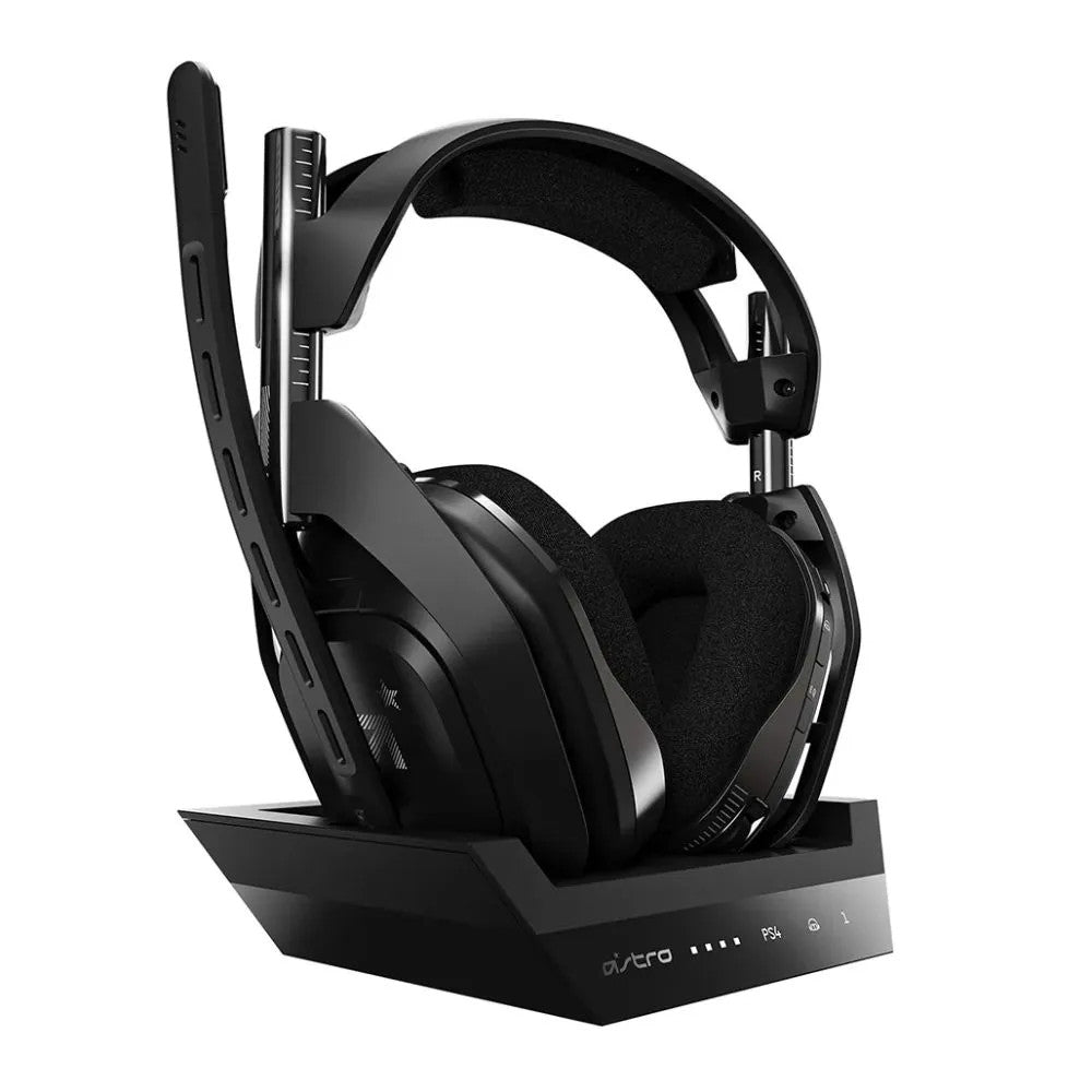 سماعة الألعاب اللاسلكية Logitech A50 + محطة الشحن | 939-001673