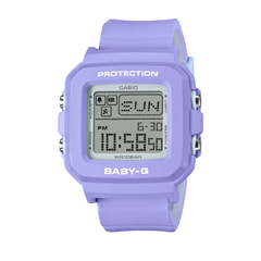 Casio Baby-G Women Digital Watch - Black / Purple | BGD-10KKM-1DR
