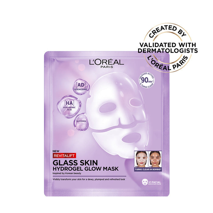 L'Oréal Paris Revitalift Glass Skin Hydrogel Glow Mask