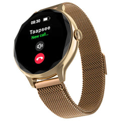 Noise NoiseFit Diva Smartwatch - Gold Link