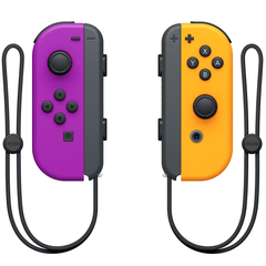Nintendo Switch Joy-Con (L)/(R) - Neon Orange/Neon Purple