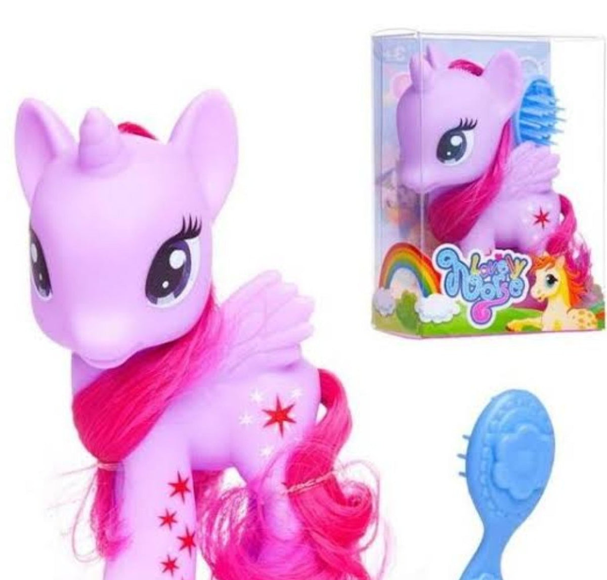 My Magic Peggy – Little Horse Figure (Pink & Purple) | JR898Z-11