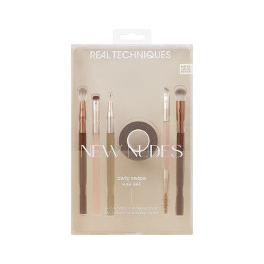 Real Techniques New Nudes Daily Swipe Eye Set Kit (6 فرش) | 284861