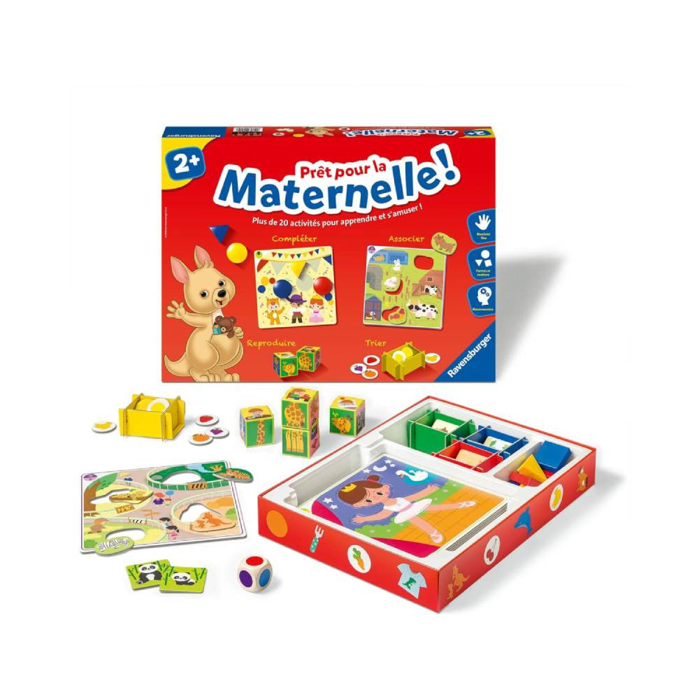 لعبة Ravensburger التعليمية "مستعدون لرياض الأطفال" | RV24115-6