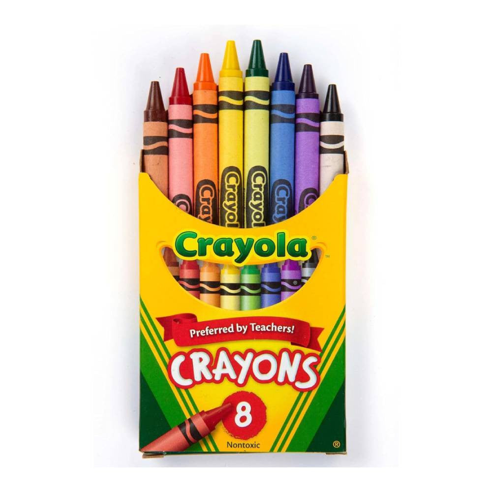 Crayola Crayons 8-Count Assorted Colors | CY523008
