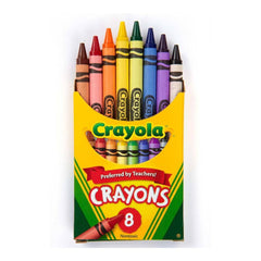 Crayola Crayons 8-Count Assorted Colors | CY523008