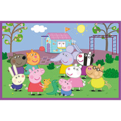 Trefl Puzzle 2 في 1 Peppa Pig - قطعتان 24 | 34435