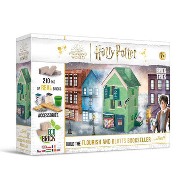 Trefl Brick Trick Harry Potter Flourish & Blotts 210-Piece Building Set | 61683