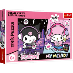 أحجية تريفل هيلو كيتي والأصدقاء - 160 قطعة | 15430