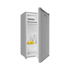 Perfetto 3.2 Cu.Ft Single Door Defrost Refrigerator Silver with Crisper Drawer & Mechanical Control | PRF1-90IX