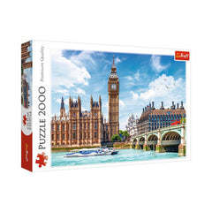 Trefl 2000 Pcs Puzzle - Big Ben, London, England | 27120