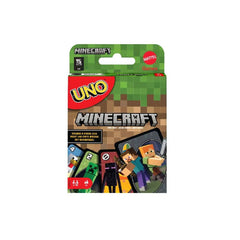 UNO Minecraft Card Game with Creeper Action Card | MTGMFPD61