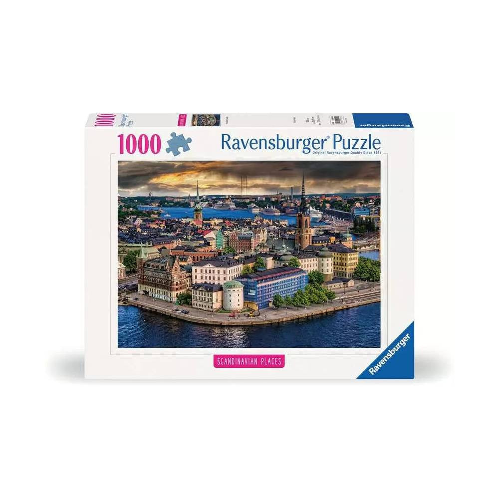 Ravensburger Stockholm Sweden 1000 Pieces Puzzle | RV12000114
