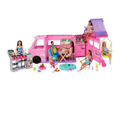 Barbie New Dream Camper Playset 2025 with Accessories | MTBBHRJ78