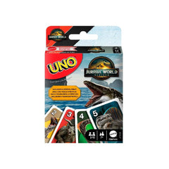 UNO Jurassic World Card Game with T-Rex Attack Rule | MTGMJFT28