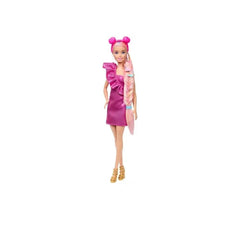 Barbie Fun & Fancy Hair Doll with Styling Accessories | MTBBJDC85