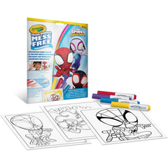 Crayola Color Wonder Spidey Marvel Coloring Set with Markers | CY754611