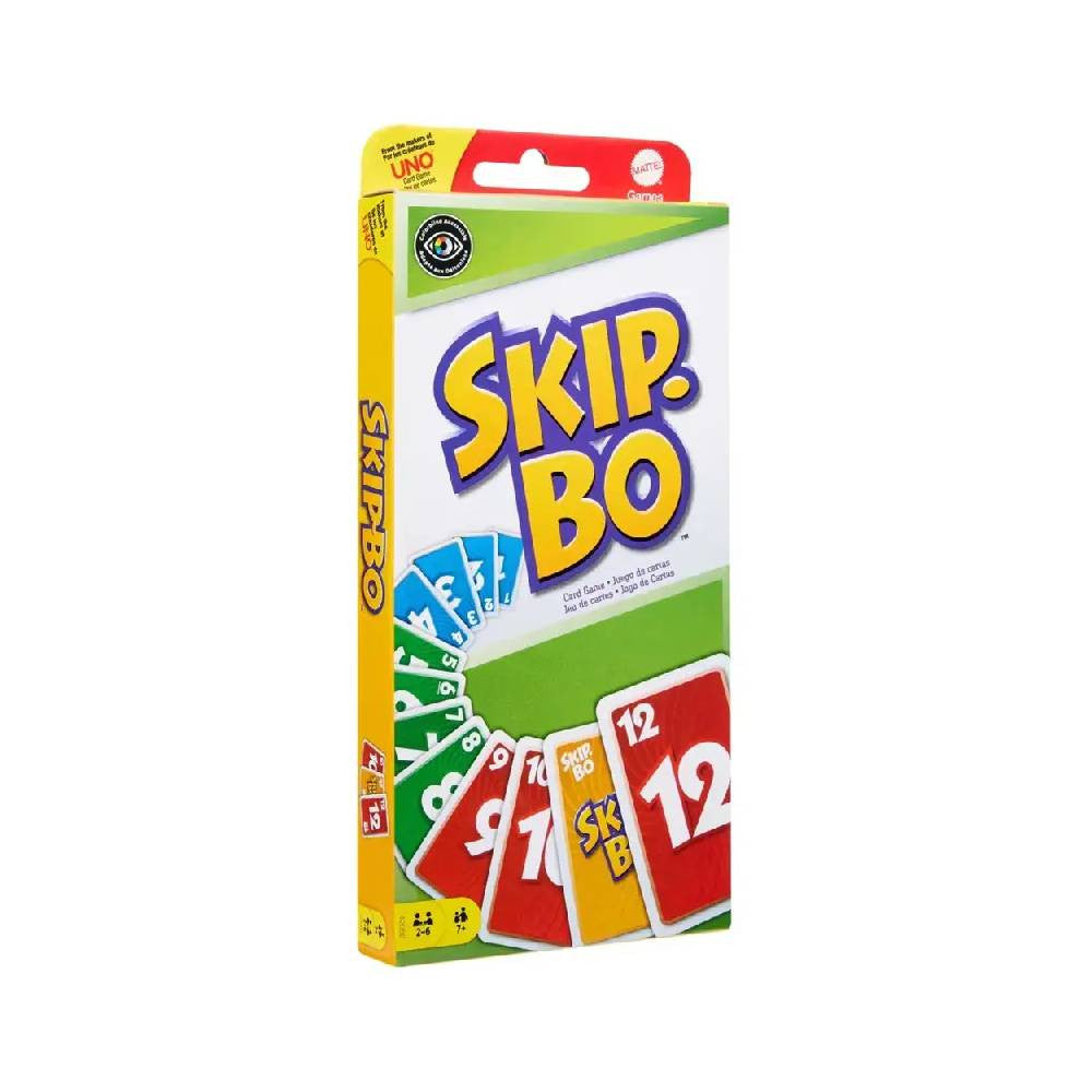 UNO Skip-Bo Sequencing Card Game with Wild Cards | MTGM42050