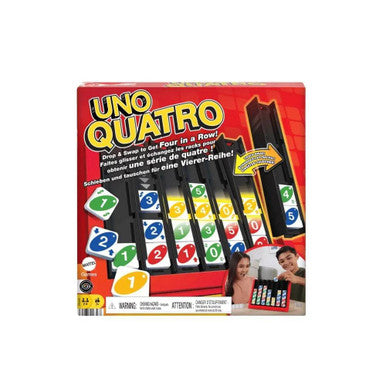 UNO Quatro Tile Strategy Board Game | MTGMHPF82