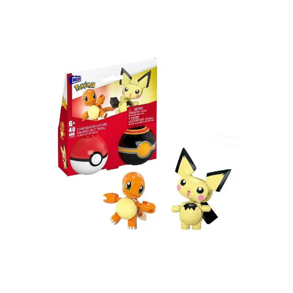 Mega Pokémon Poké Ball Collection 2-Pack Building Set | MTMGHXP11