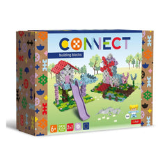 Trefl Connect 2-in-1 Tree House & Windmill 255-Piece Building Set | 61978