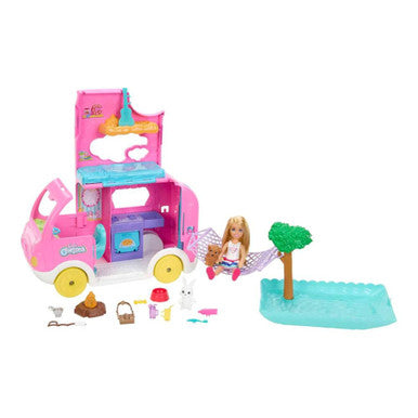 Barbie Club Chelsea 2-in-1 Camper Playset | MTBBHNH90