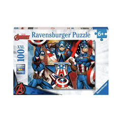 Ravensburger Marvel Captain America 100 XXL Pieces Jigsaw Puzzle | RV12001073