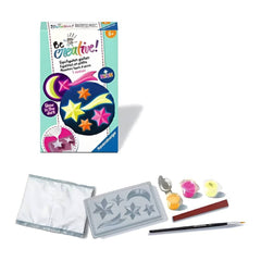 Ravensburger BeCreative Glow-in-the-Dark Star Plaster Craft Kit | RV25538-2