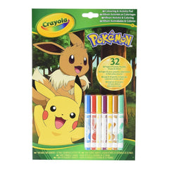 Crayola Pokémon Color & Activity Pad with Markers | CY042746G
