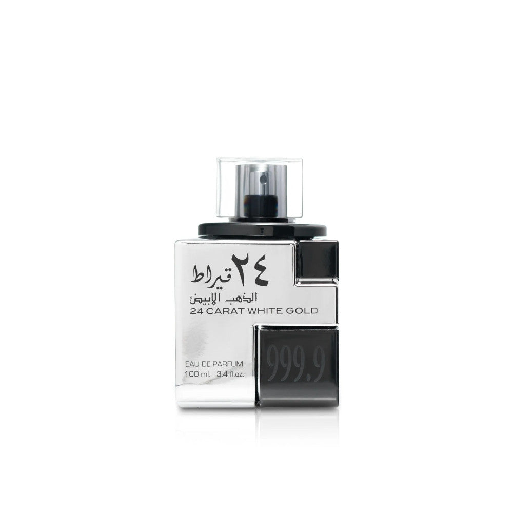 Lattafa 24 Carat White Gold Unisex Perfume - 100ml