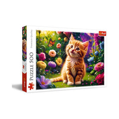 Trefl 500 Pcs Puzzle Cute Kitty | 37525
