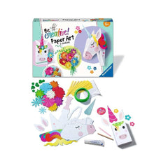 Ravensburger BeCreative Paper Art Unicorn Craft Kit | RV23541-4