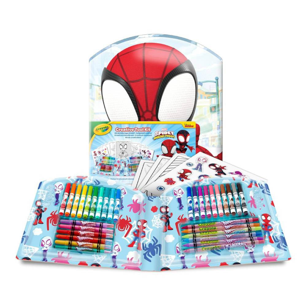 Crayola Colouring Case 40pcs Spidey | CY044017