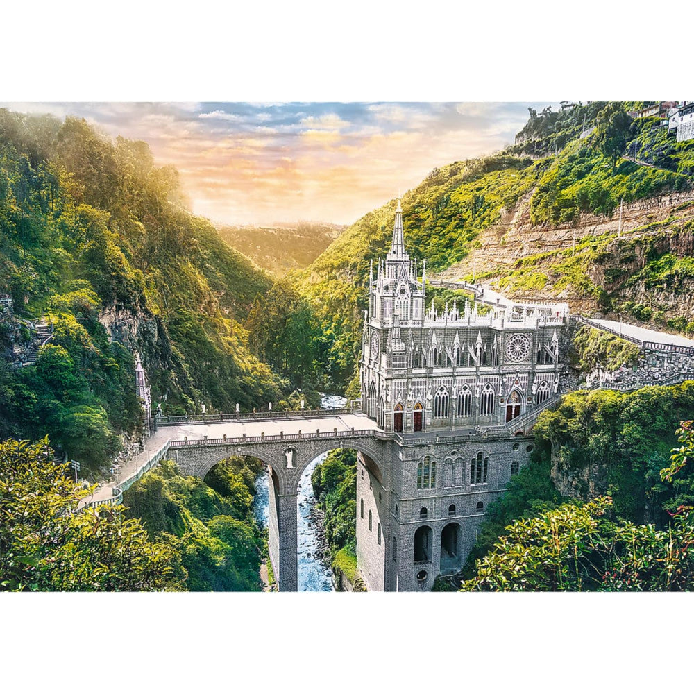 Trefl Puzzle Las Lajas Sanctuary, Colombia 1000 pcs | 10724