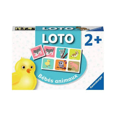 Ravensburger Loto Les Bébés Animaux 18 قطعة | RV24155-2