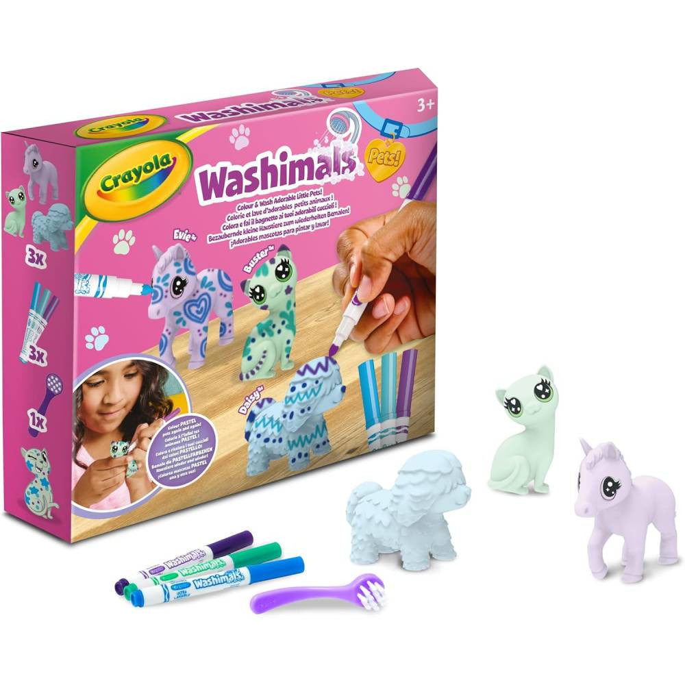 Crayola Washimals 3ct Pastel Pets Set | CY747511