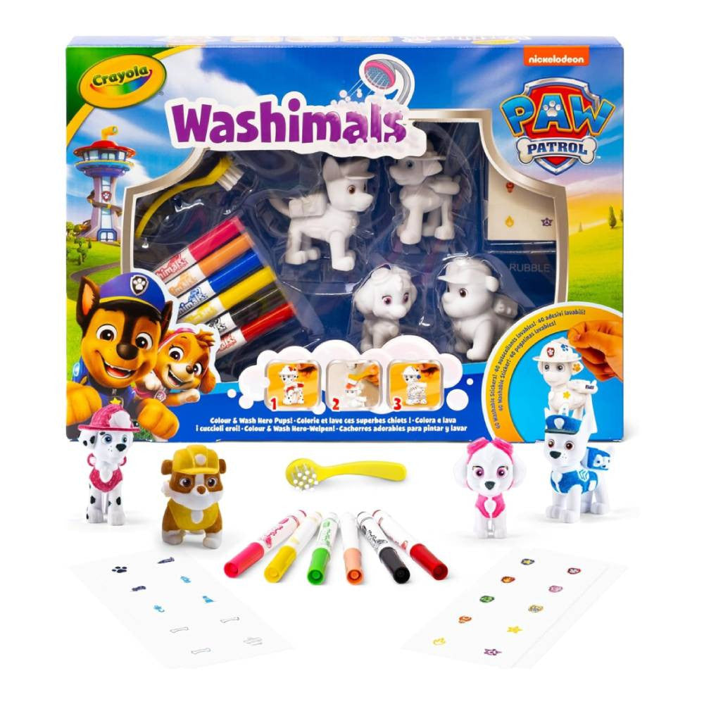 Crayola Washimals Paw Patrol Sticker Activity Set | CY740290