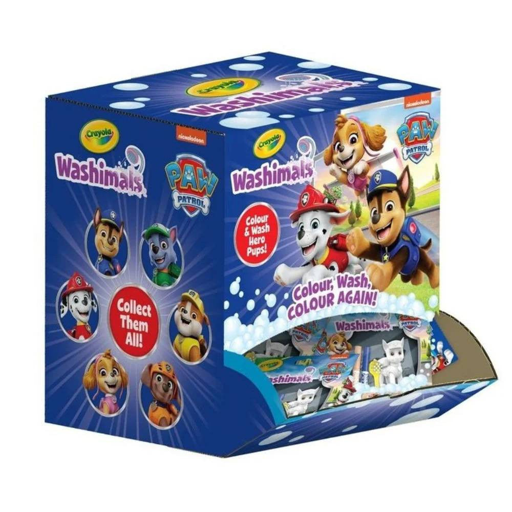 Crayola Washimals Paw Patrol Display 60pcs | CY747319