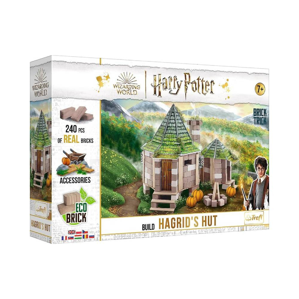 Trefl Brick Trick Harry Potter Hagrid’s Hut 240-Piece Building Set | 61598