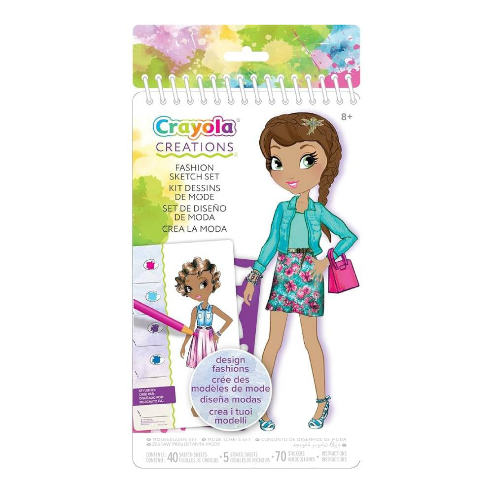 Crayola Creations Compact Fashion Sketch Set | CY040476