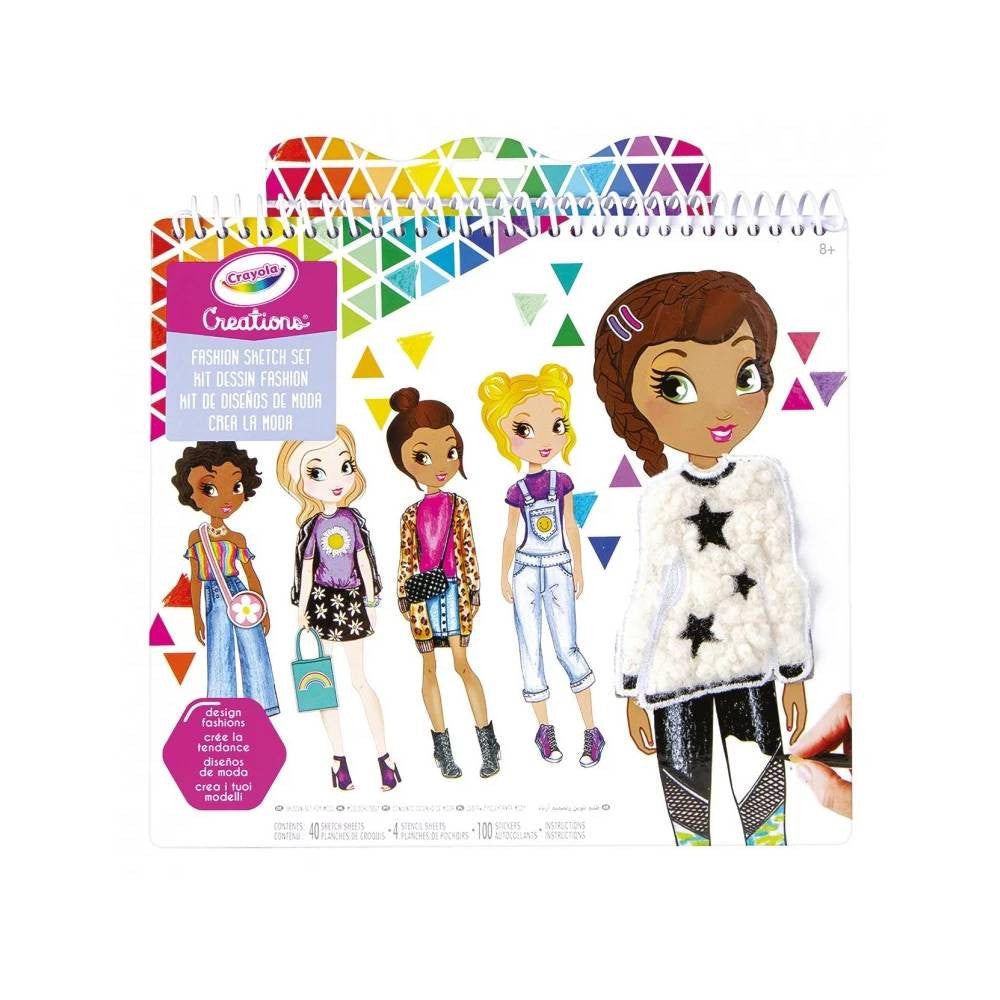 Crayola Creations Fashion Sketch Set | CY041178