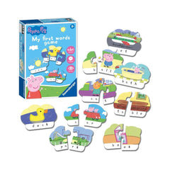 Ravensburger Peppa Pig My First Words لعبة ألغاز تعليمية | RV20838-8