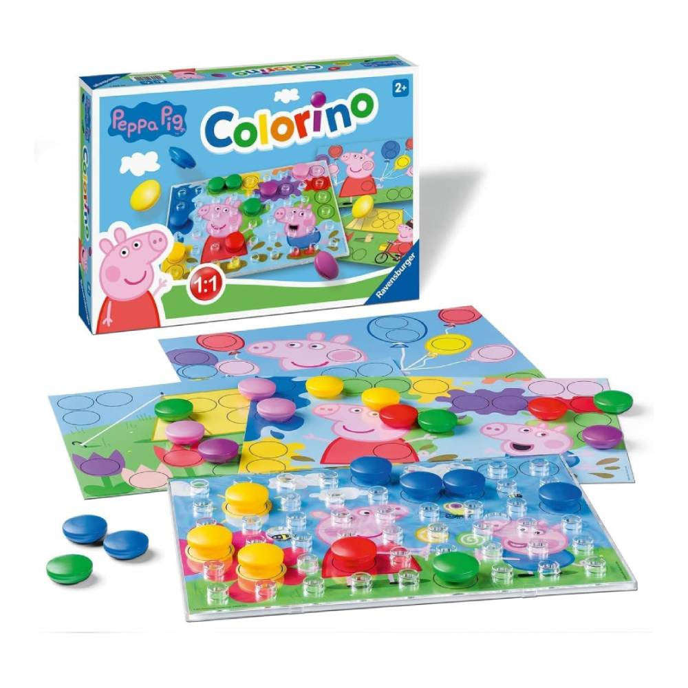 Ravensburger Peppa Pig Colorino Matching Game EN/F | RV20892-0