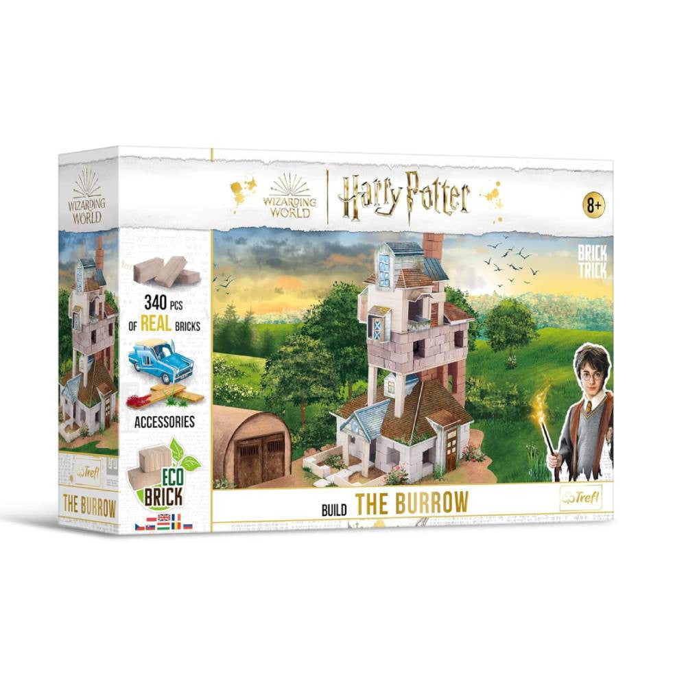 Trefl Brick Trick Harry Potter The Burrow XL 340-Piece Building Set | 61599