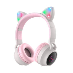 Hoco W27 Cat Ear Wireless Headphone Gray | W27-GR