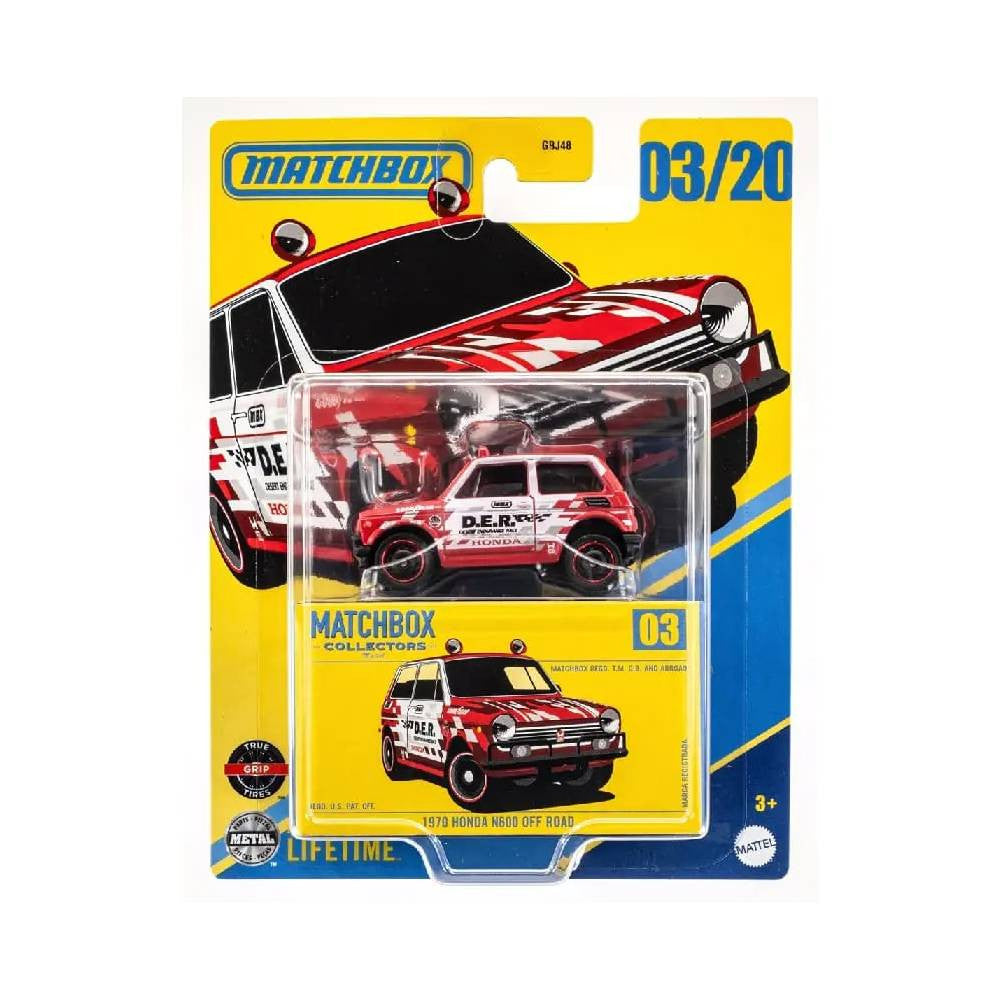 Matchbox Collectors 1970 Honda N600 Off Road نموذج مصبوب 1:64 | MTMBGBJ48 03/20