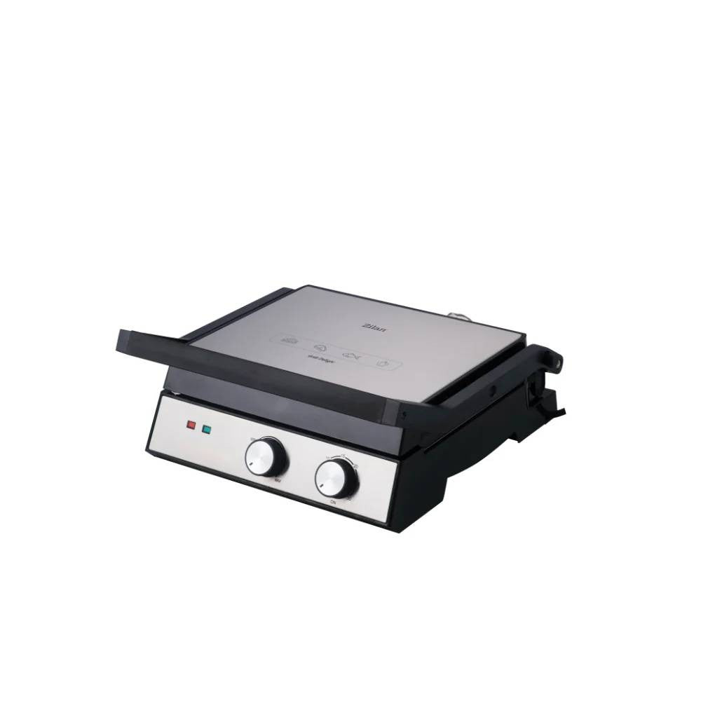 Zilan Sandwich Maker- Grill 2-in-1, 2000W, Removable Non-Stick Plates + Overheating Protection | ZLN3966