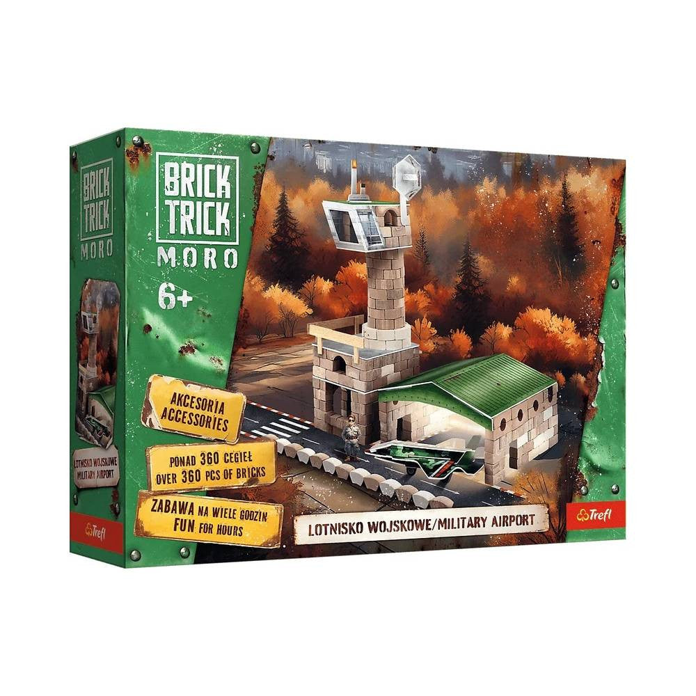 Trefl Brick Trick Moro Military Airport XL 360-Piece Building Set | 62050