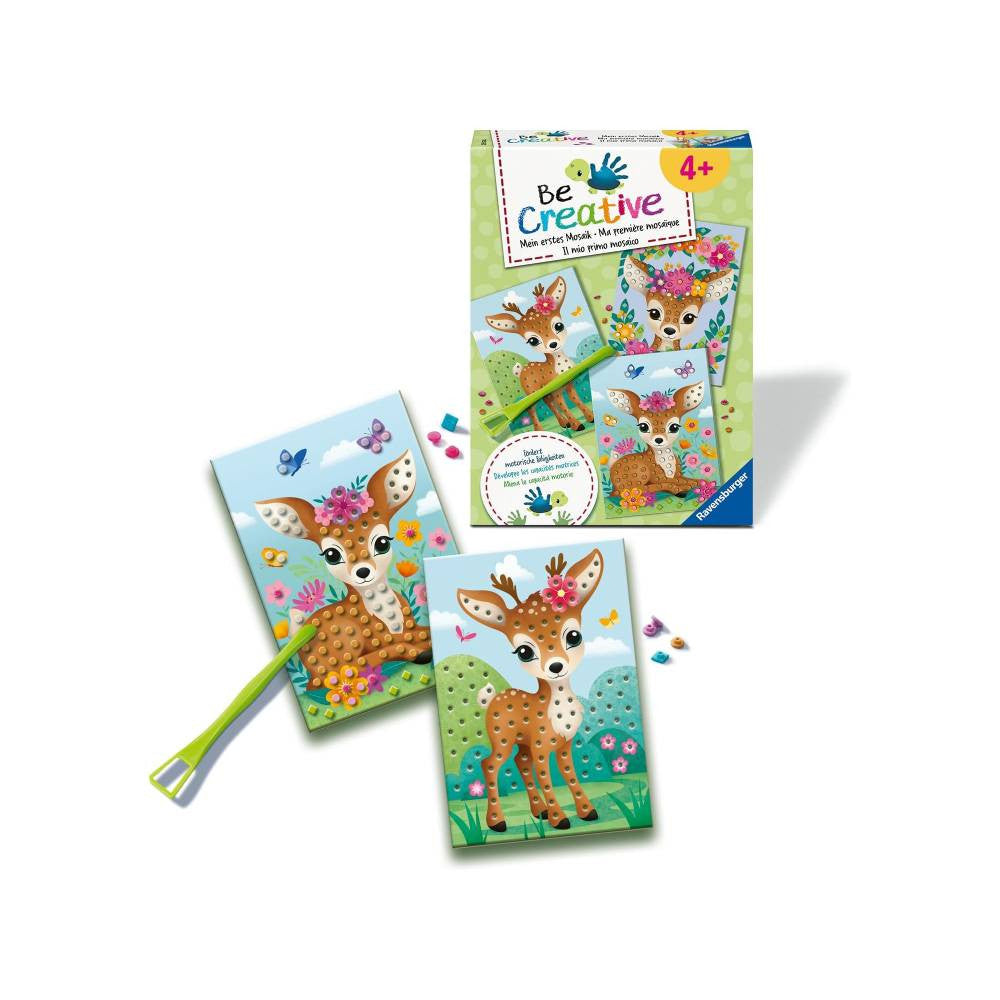 Ravensburger BeCreative Mosaic My Bambi Craft Kit | RV25534-4