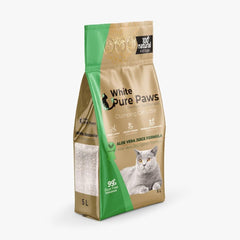Pure Paws Clumping Cat Litter Aloe Vera Juice Formula Scented 5L | LIT-5L-AVJ